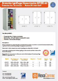 Armoire Ignifuge HFIRE 60