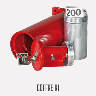 Coffre fort à emmurer MR0050G1V Classe 1 Serrure à clés