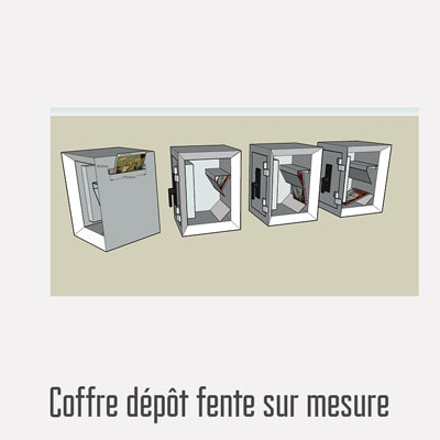 Coffre-fort pour clés sur mesure - Tous nos produits - HEXACOFFRE