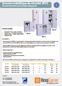 armoire produits dangereux mtx