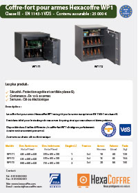 Coffre pour armes WP1